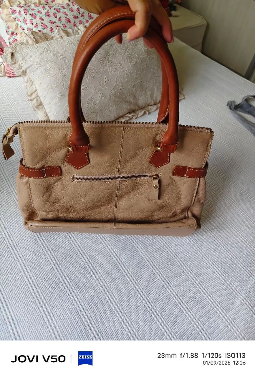 BOLSA SCAMBOO - COURO LEGÍTIMO  - Foto 2