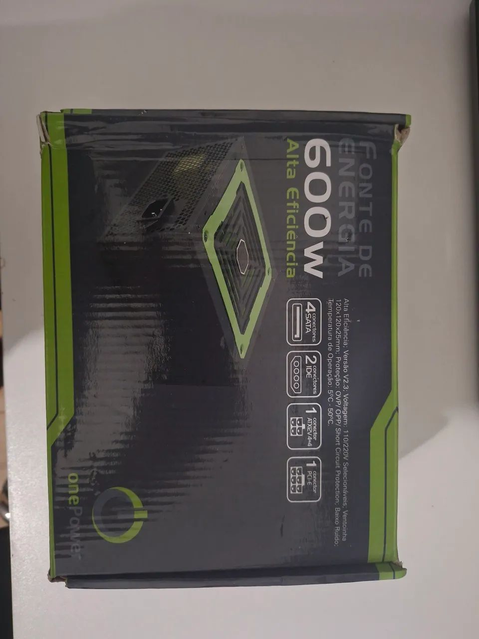 Fonte eletrica 600W one power