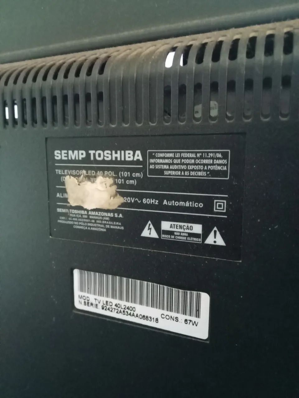 TV Toshiba 40 polegadas - Foto 5