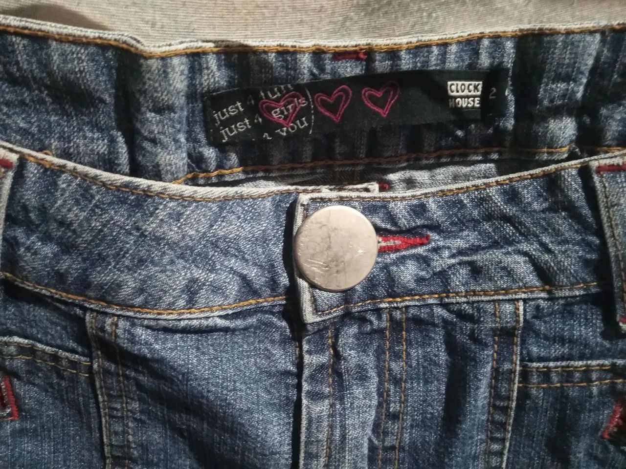 SAIA CURTA JEANS (CLOCKHOUSE) N:42. ORIGINAL. - Foto 3