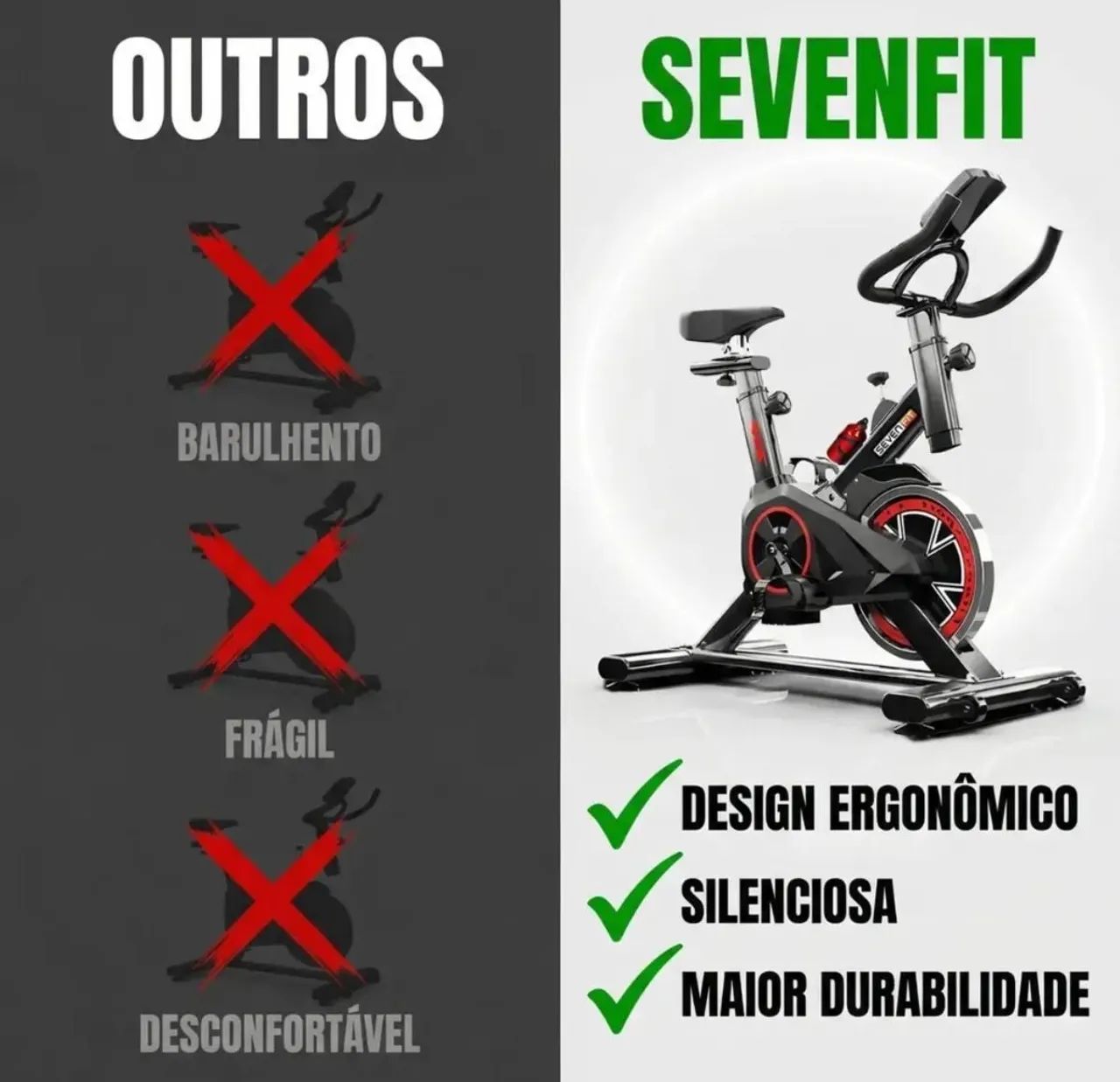 Bicicleta fitness - Foto 2