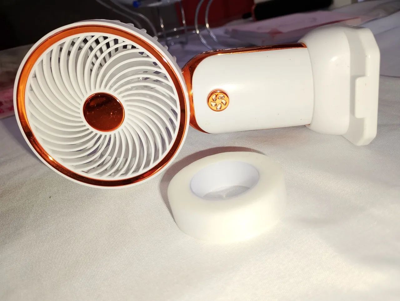 Mini ventilador manual+ Brinde 