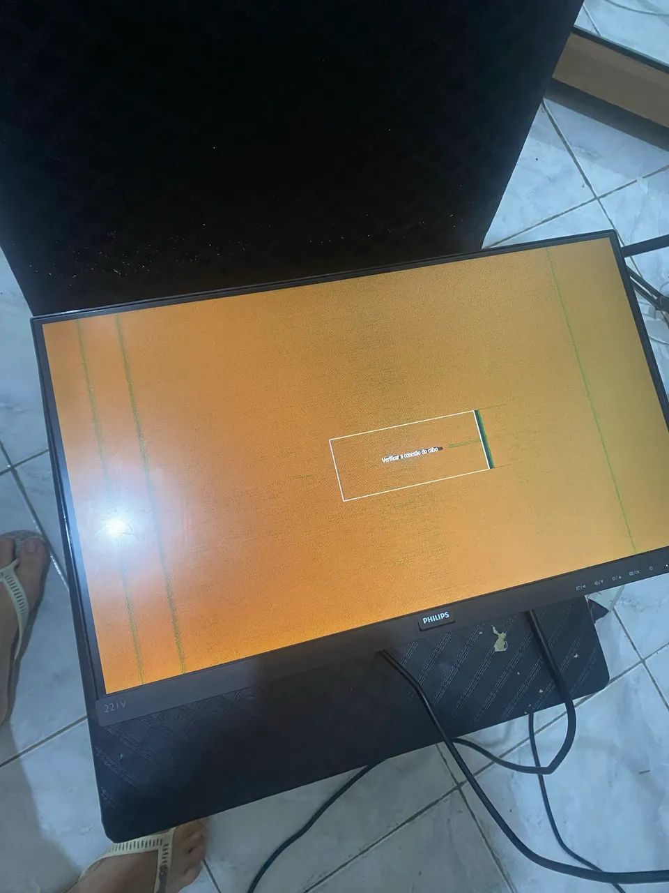 Monitor Philips 221v8 21,5 polegadas (leia a descrição) - Foto 3