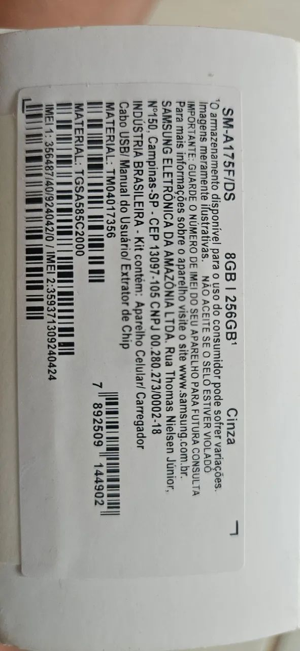 Vendo CELULAR A17 Novo  - Foto 4
