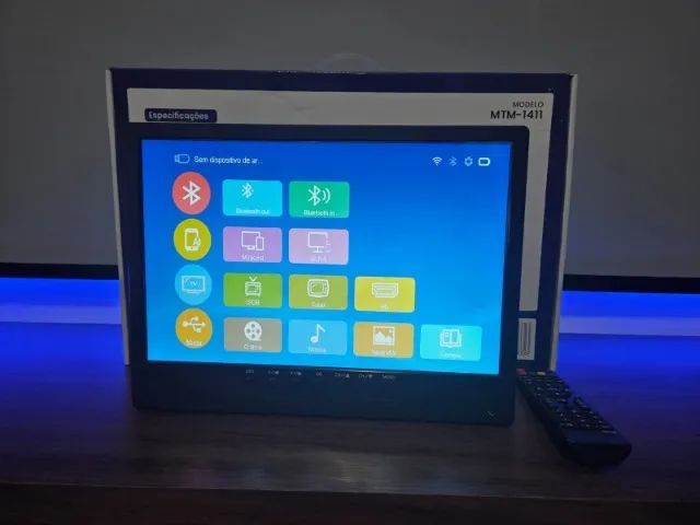 TV Digital e Monitor 14 Polegadas Tomate MTM-1411