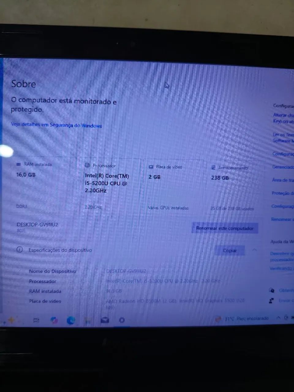 Vendo Lenovo g4080 - Aceito ofertas  - Foto 4