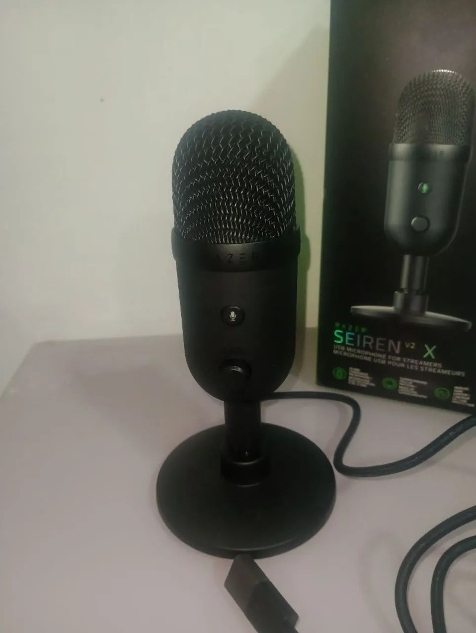 Microfone Razer Seiren V2 X USB - Foto 4