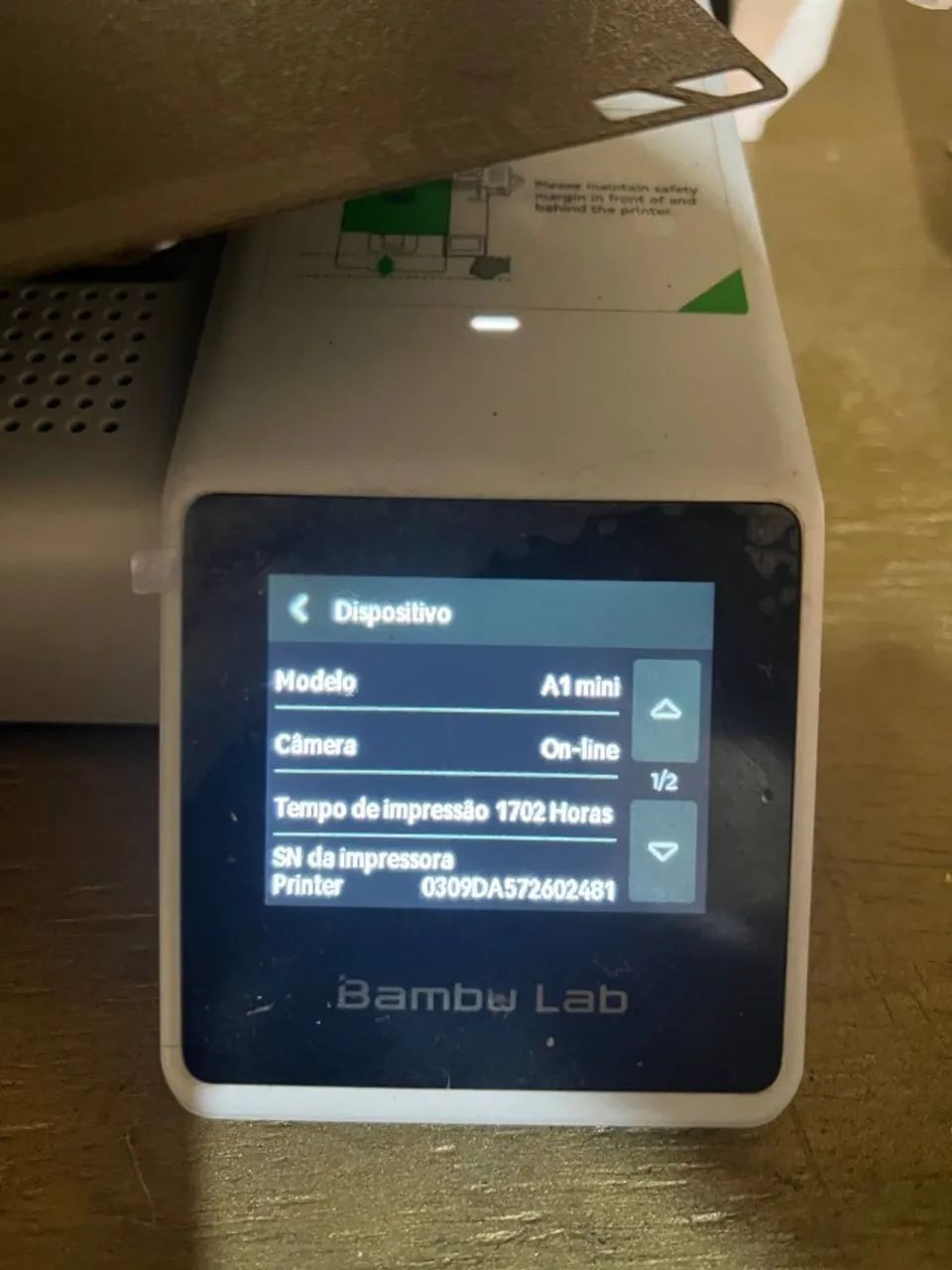 Impressora 3D Bambu lab A1 Mini + Brinds - Foto 4