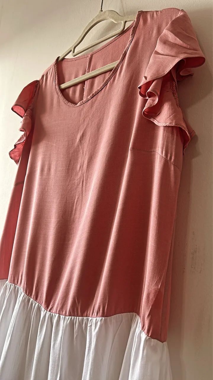 Vestido multicolor fluido ( TAM G ) - Foto 4