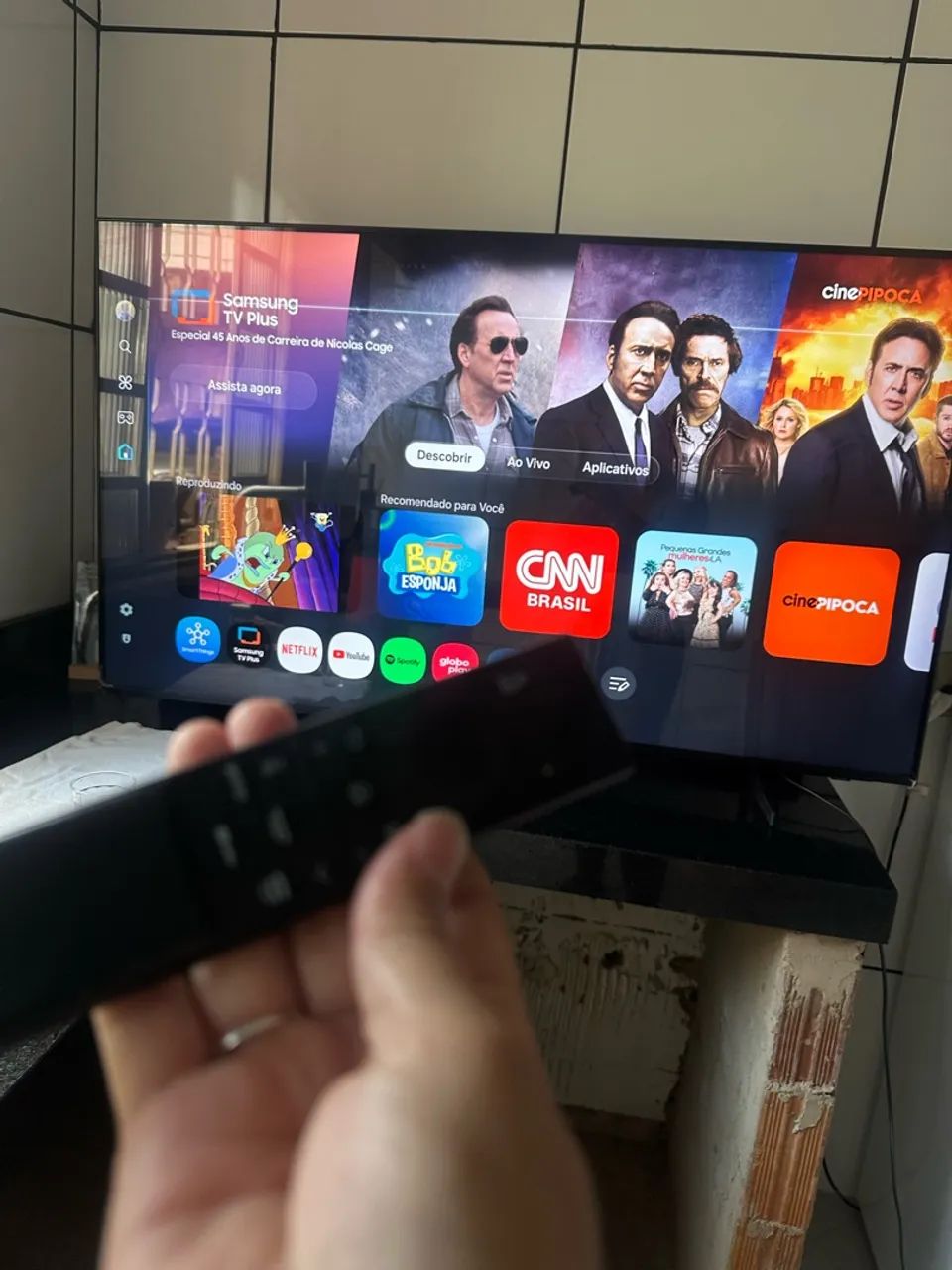 Tv smartv 55 4 k no plástico crystal  - Foto 4