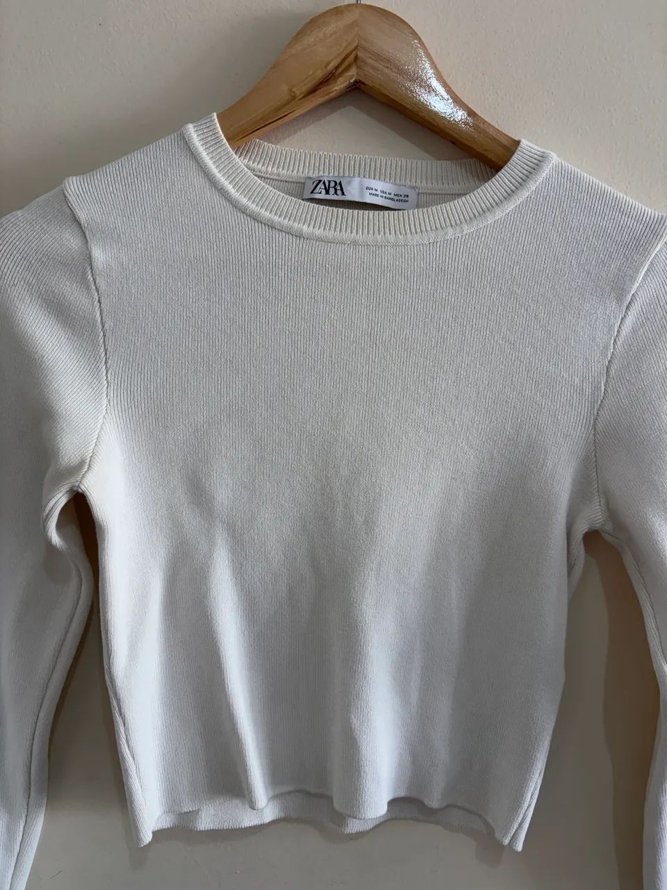 Blusa Manga Longa Zara - Foto 3