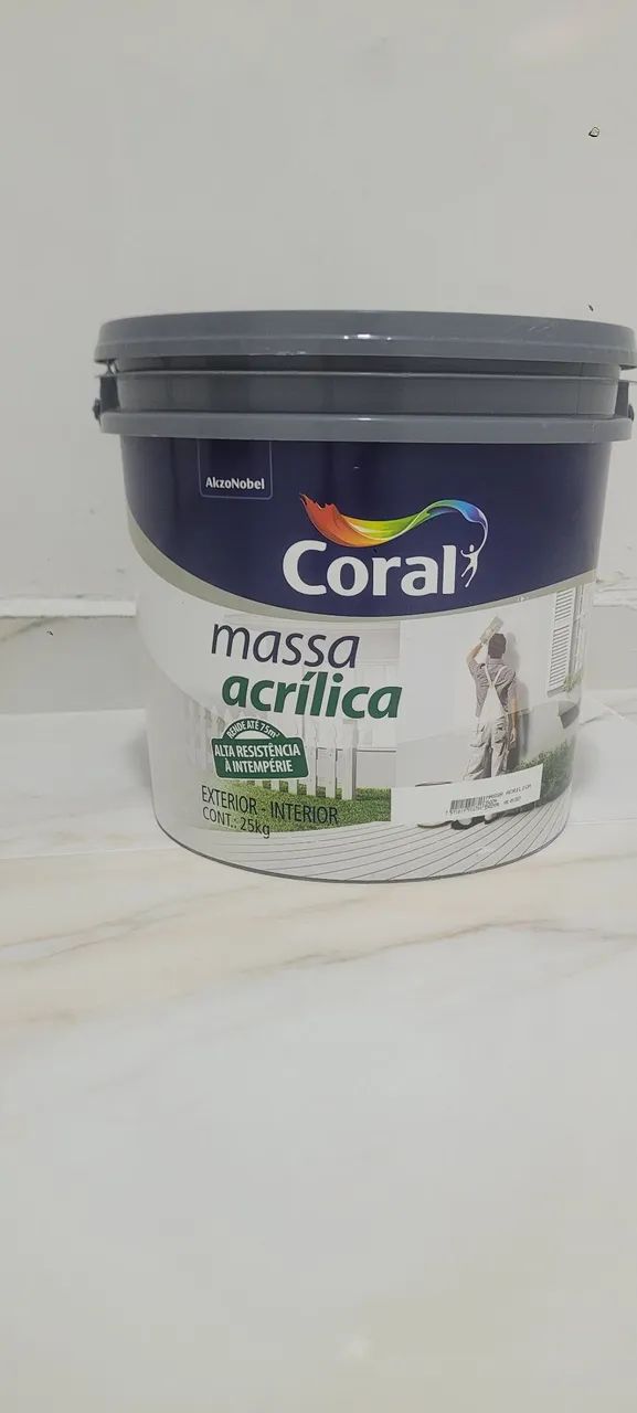 Massa Acrílica coral