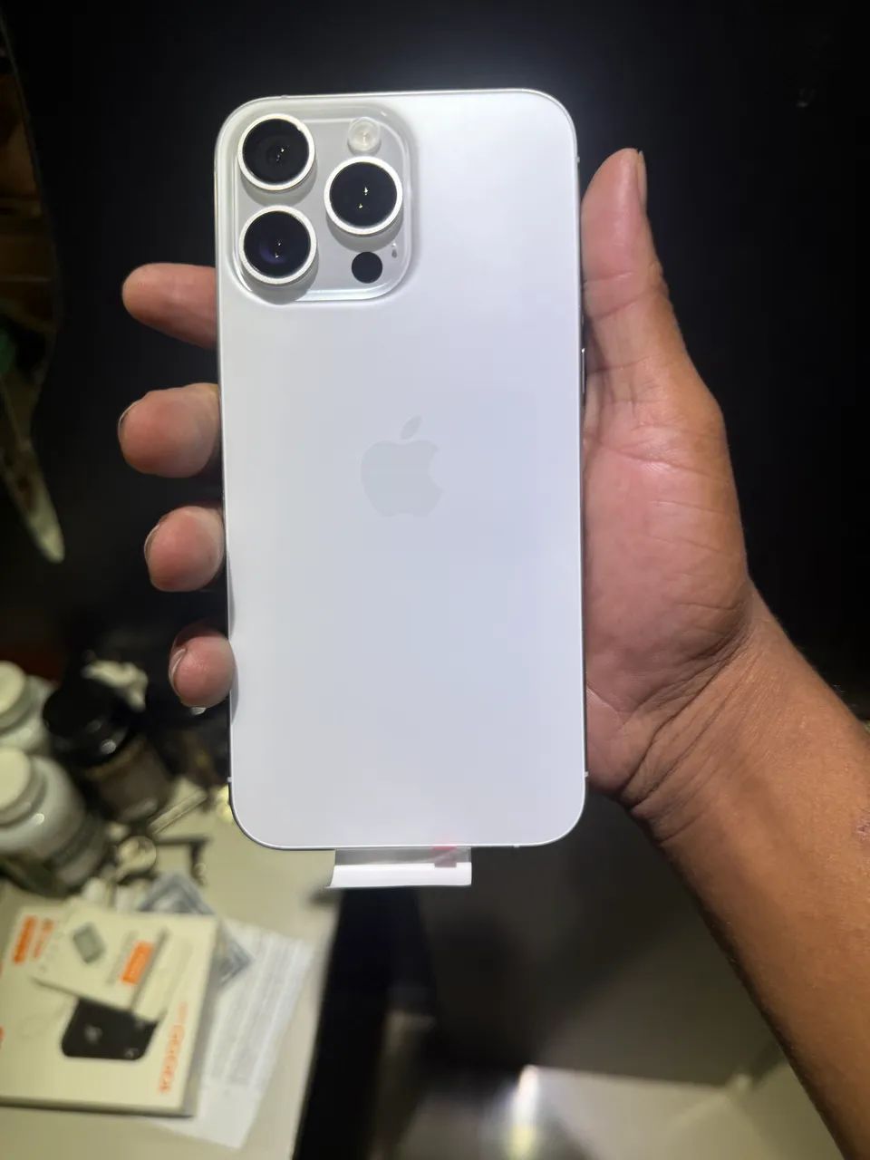 iPhone 15 pro max 256 seminovo 