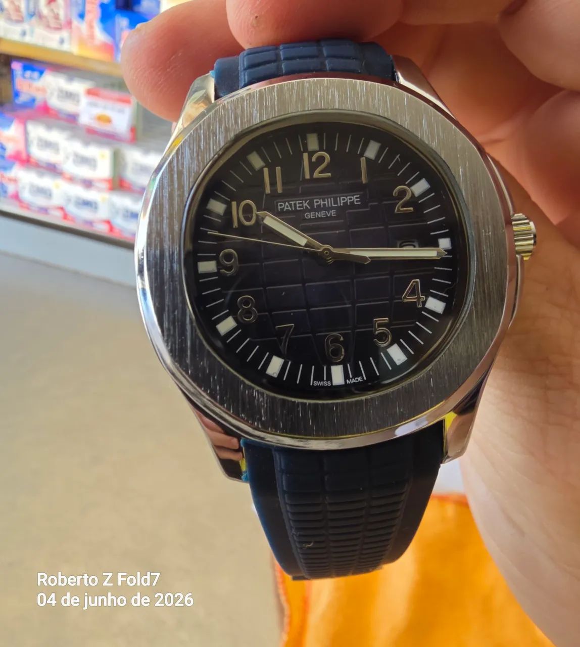 Relógio patek philippe 