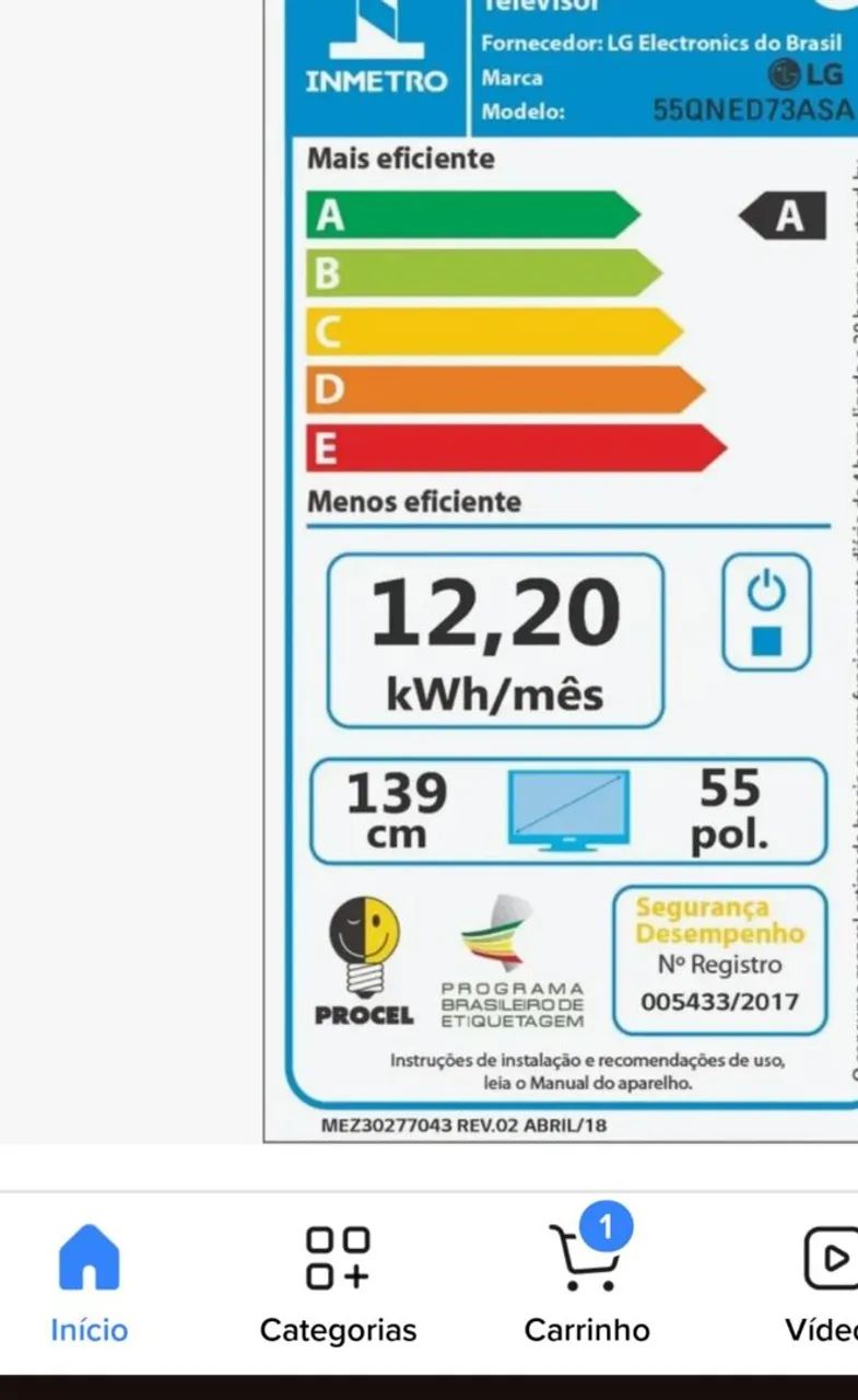 Tv Lg Qned 73 - Foto 4