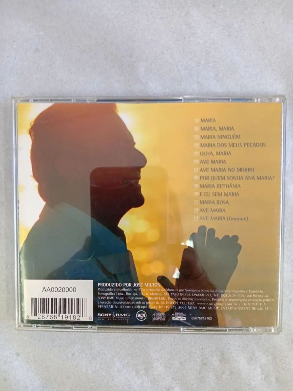 Cd Agnaldo Rayol- Maria, Maria, marias - Foto 2