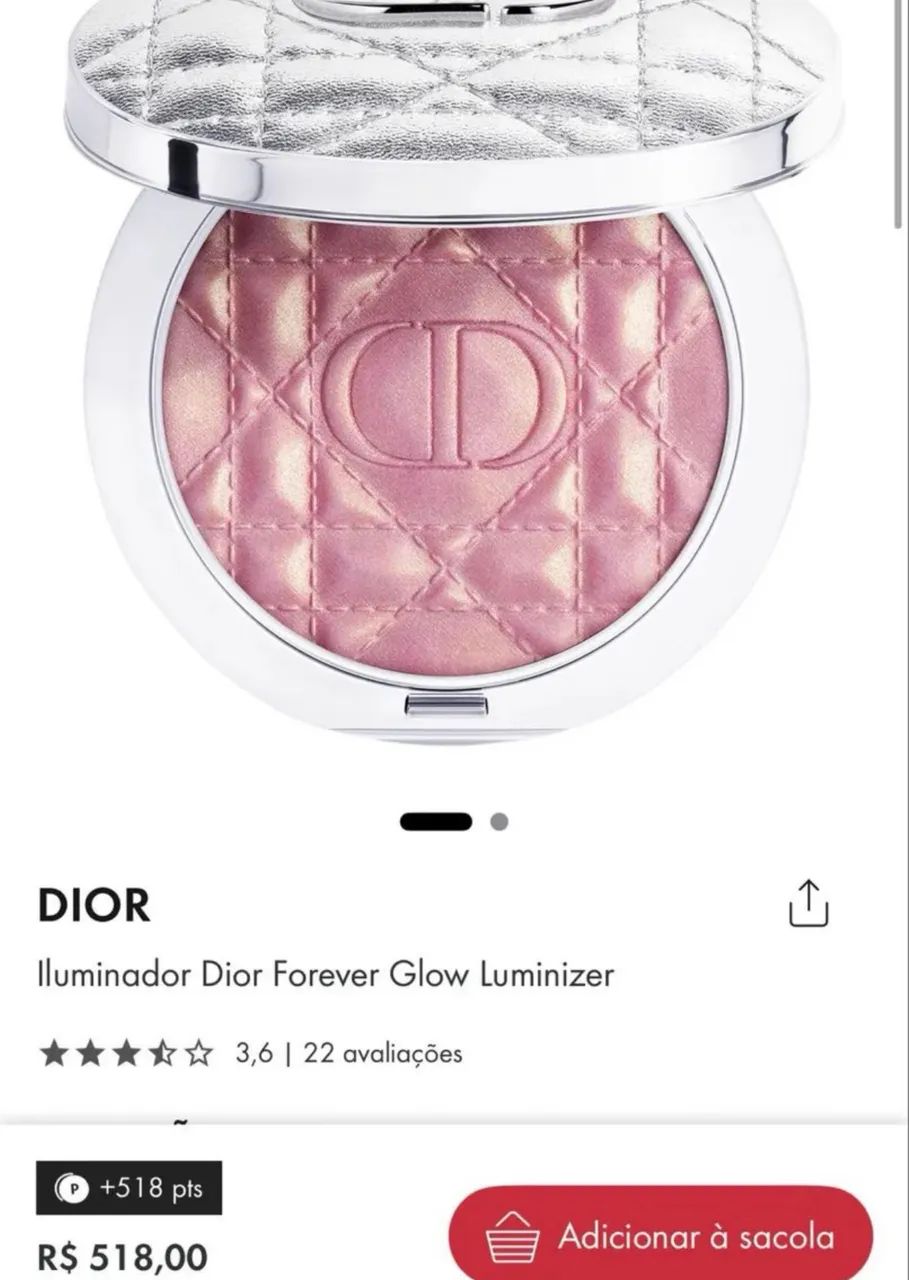 Iluminador Dior Forever Glow Luminizer - Foto 2