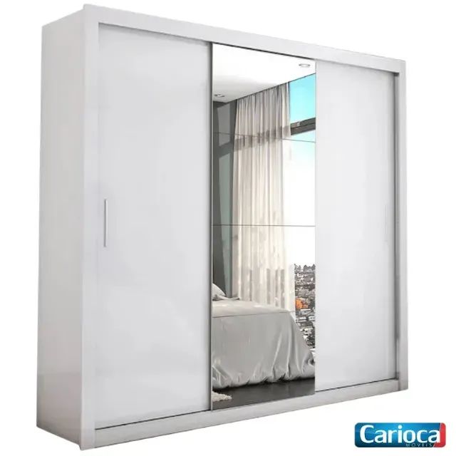 Guarda Roupa Veneza 1,90m  Pronta Entrega!