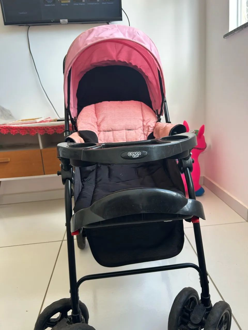 Carrinho de bebê cosco kids - Foto 2