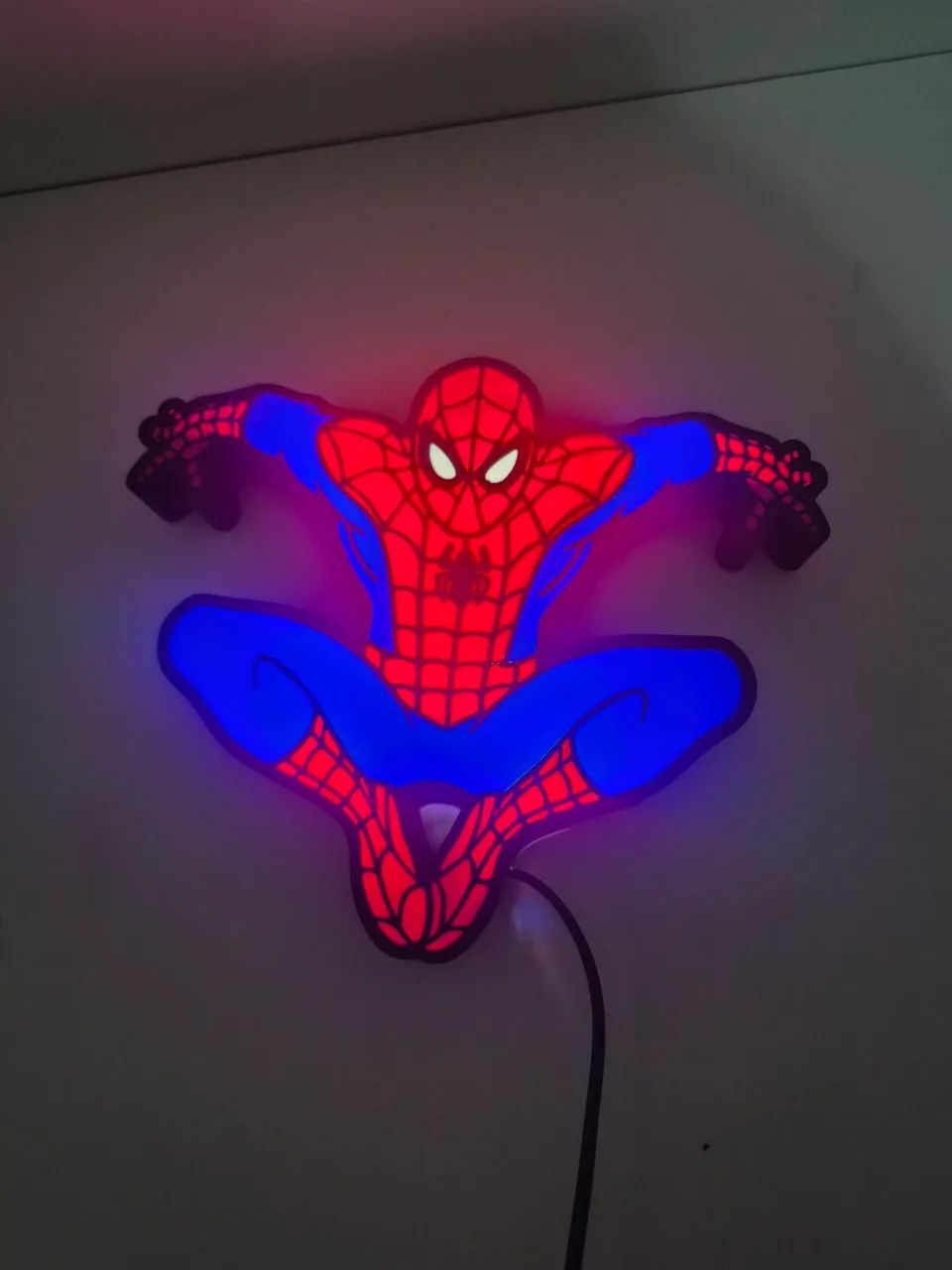 Caixa de luz Homem-Aranha - Foto 2