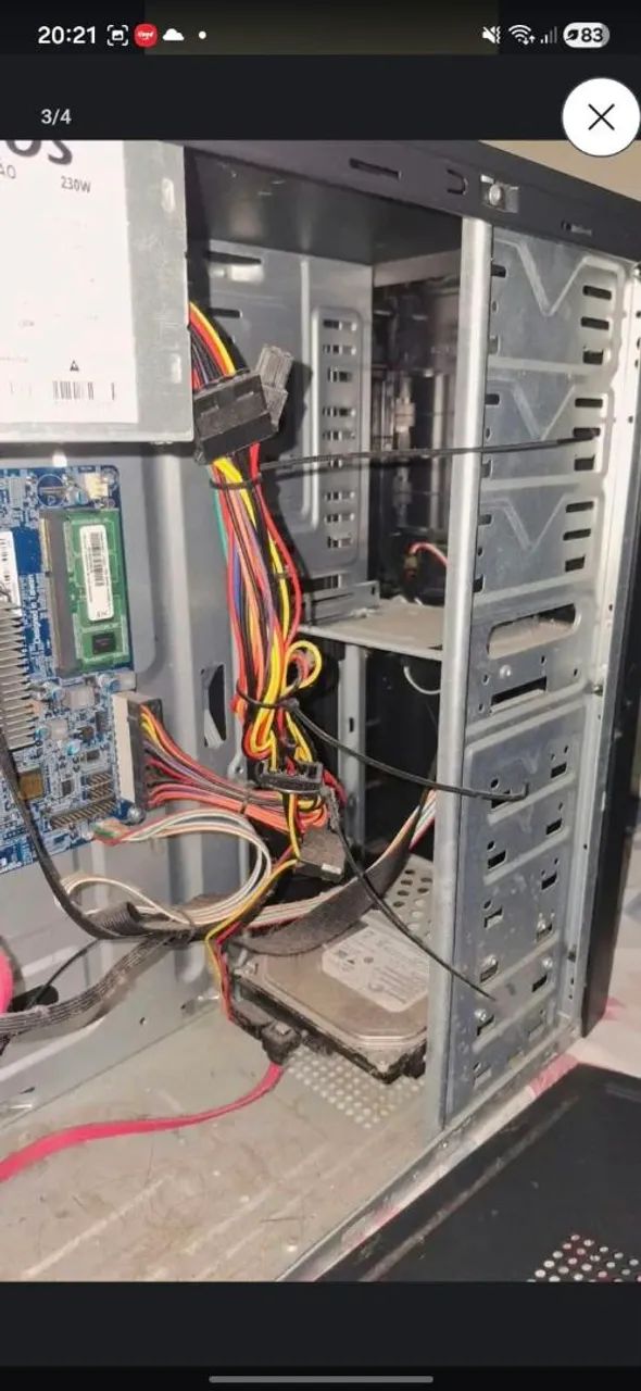 PC Completo Barato! Ideal p/ Estudos, Trabalho e Internet (4GB RAM / 500GB) - Foto 3