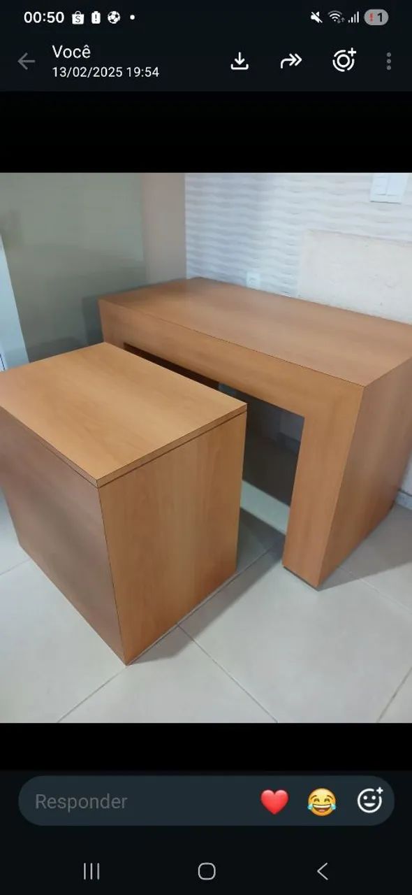 Mesa em madeira 