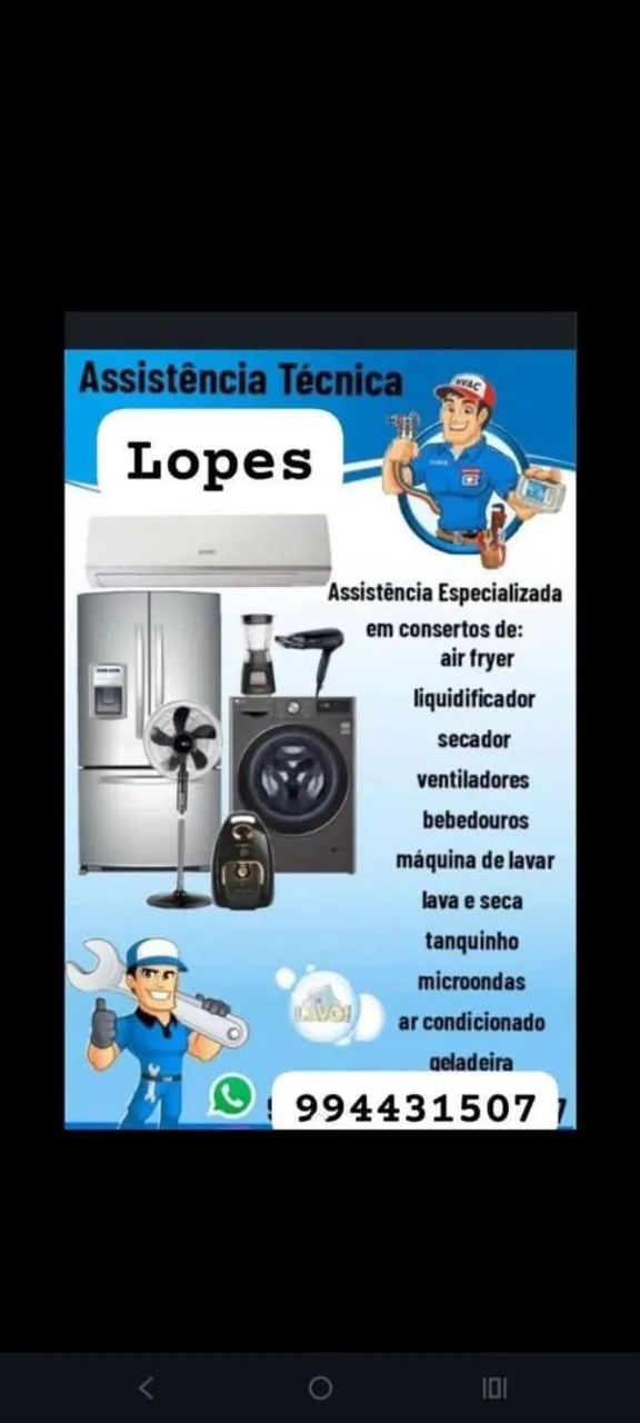 Consertos de eletrodomésticos 