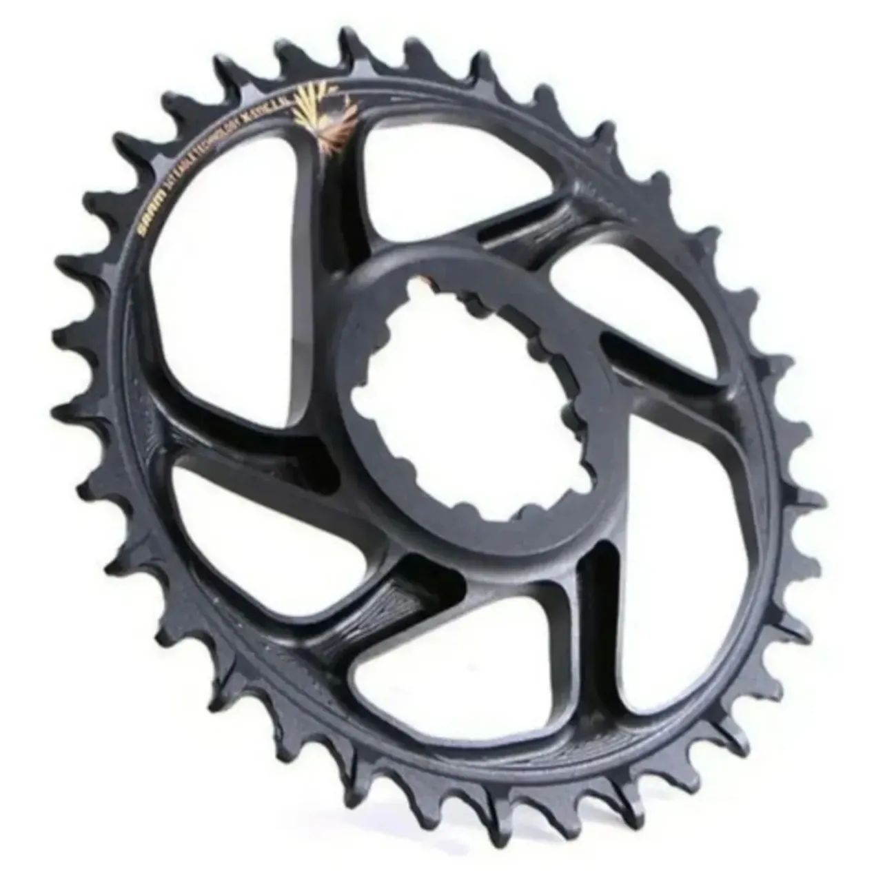 Coroa Sram Xx1 Eagle Preta Gold - 36t