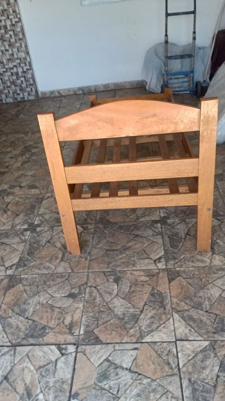 Cama de madeira - Foto 4