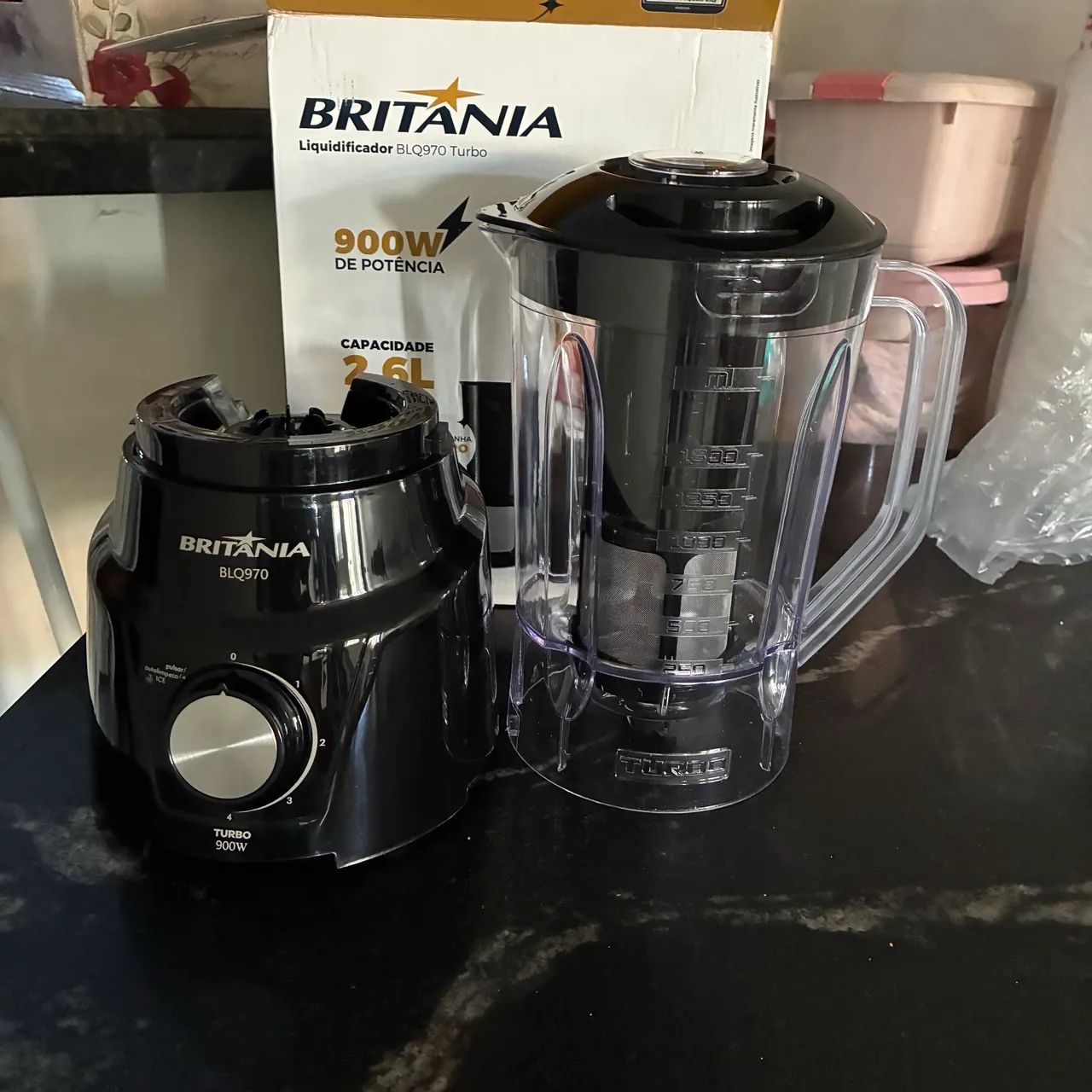 Liquidificador Britânia , novo 220v - Foto 5