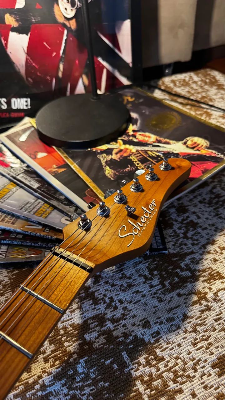 Super Strat! Guitarra Schecter Nick Johnston  - Foto 4