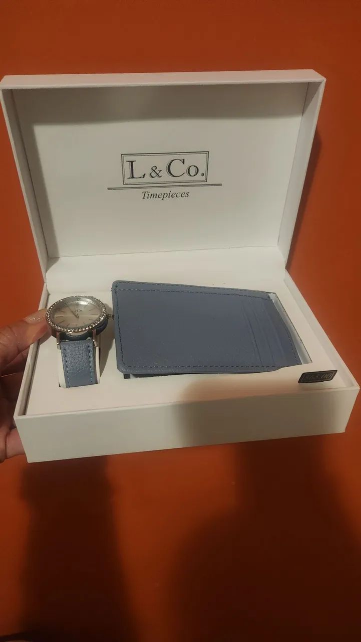 Kit Relógio com carteira  - Foto 4