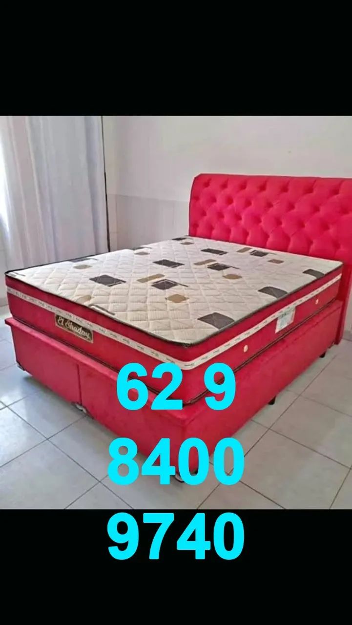 Cama Box Casal com conforto, entrega rápida e qualidade garantida! - Foto 3