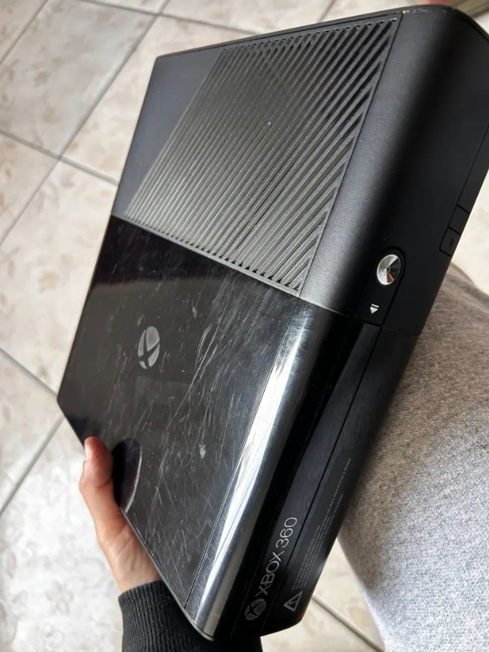 xbox 360 completo + kinect + jogo kinect adventures