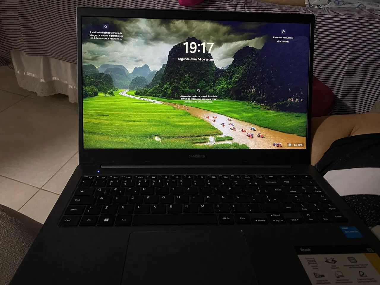 Notebook Samsung 