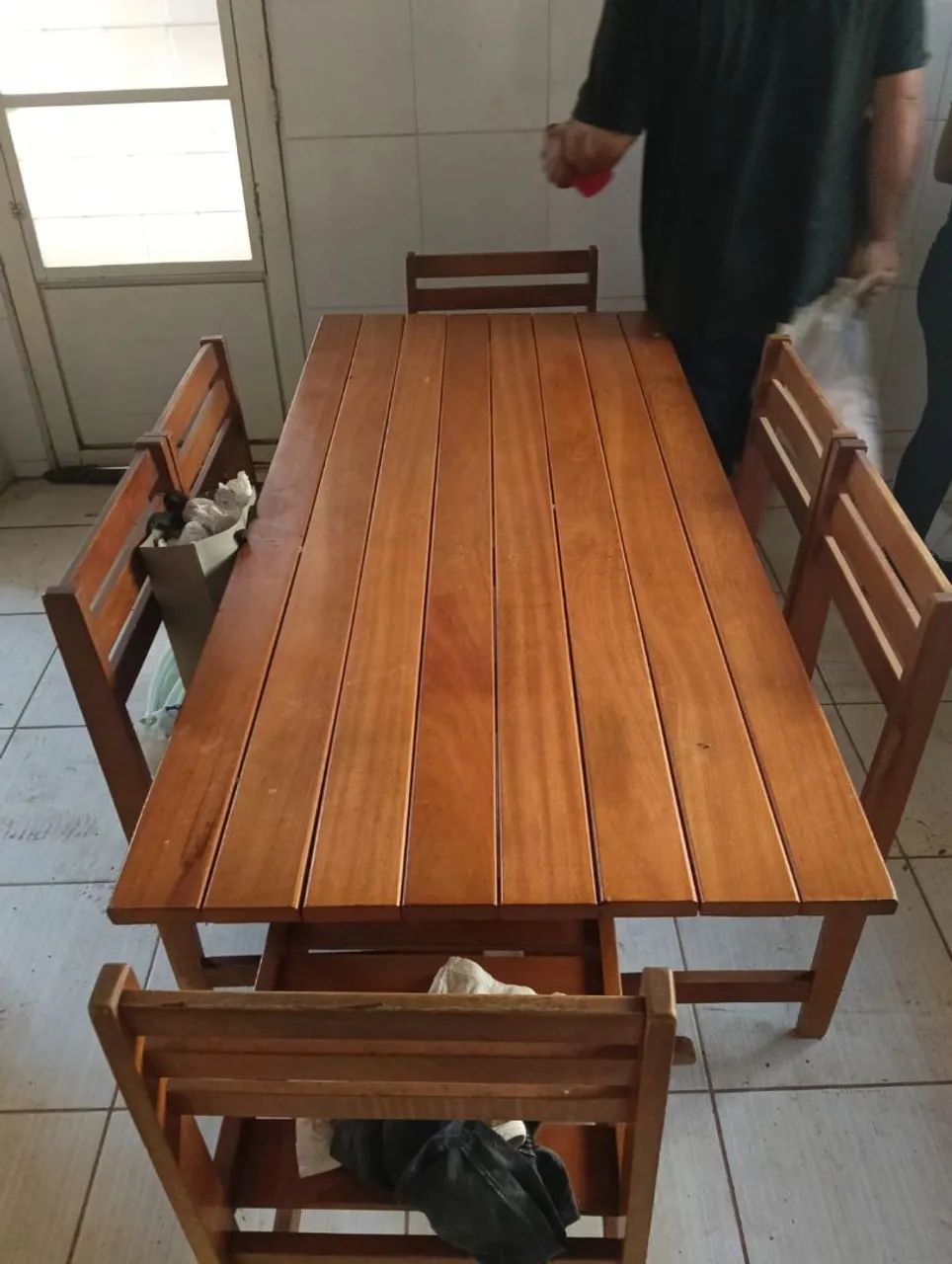 Mesa madeira  - Foto 2