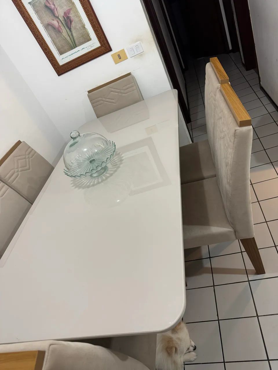 Vendo mesa grande com 6 cadeiras  - Foto 4