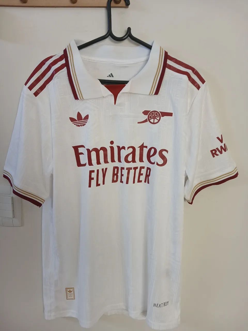 Camisa Arsenal branca - Foto 2