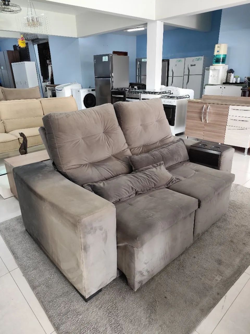 Sofá Retrátil e reclinavel 2 Lugares  - Foto 2