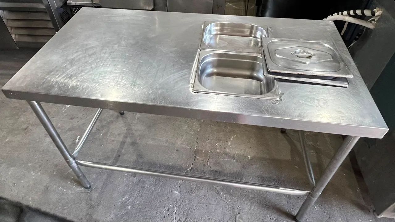 Mesa inox com Gns  - Foto 2