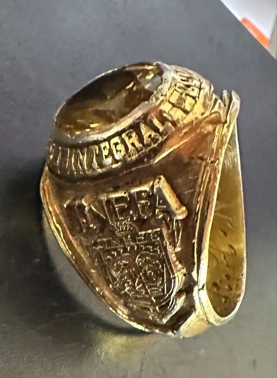 Anel de prata banho en oura  - Foto 3