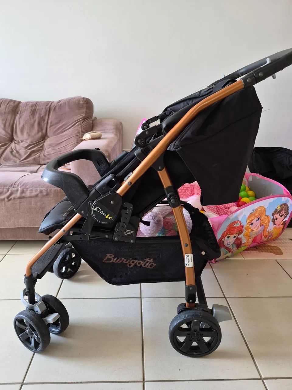 Carrinho de bebê burigoto - Foto 3