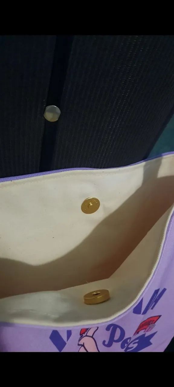 Bolsa Ecobag artesanal, média, DORAMA  - Foto 4