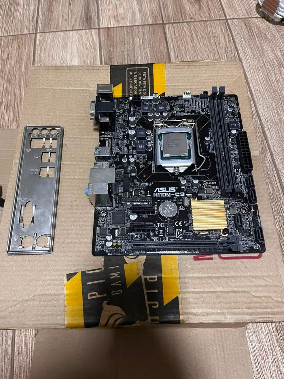 Kit Asus H110M-CS + I5 7400 - Foto 2