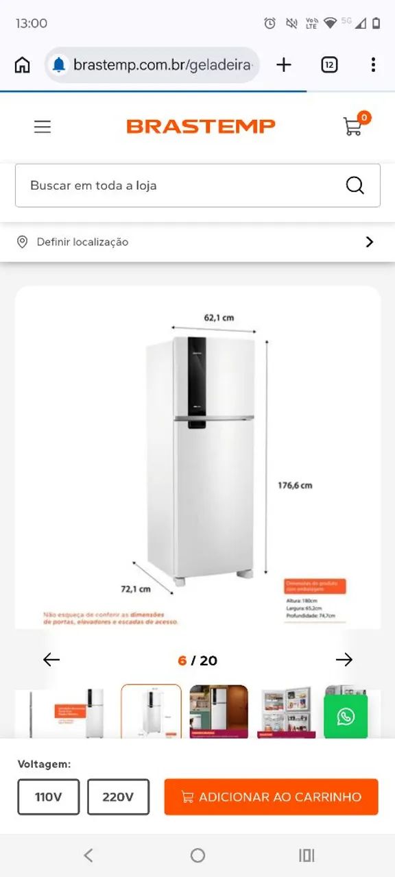 Geladeira Brastemp  - Foto 5