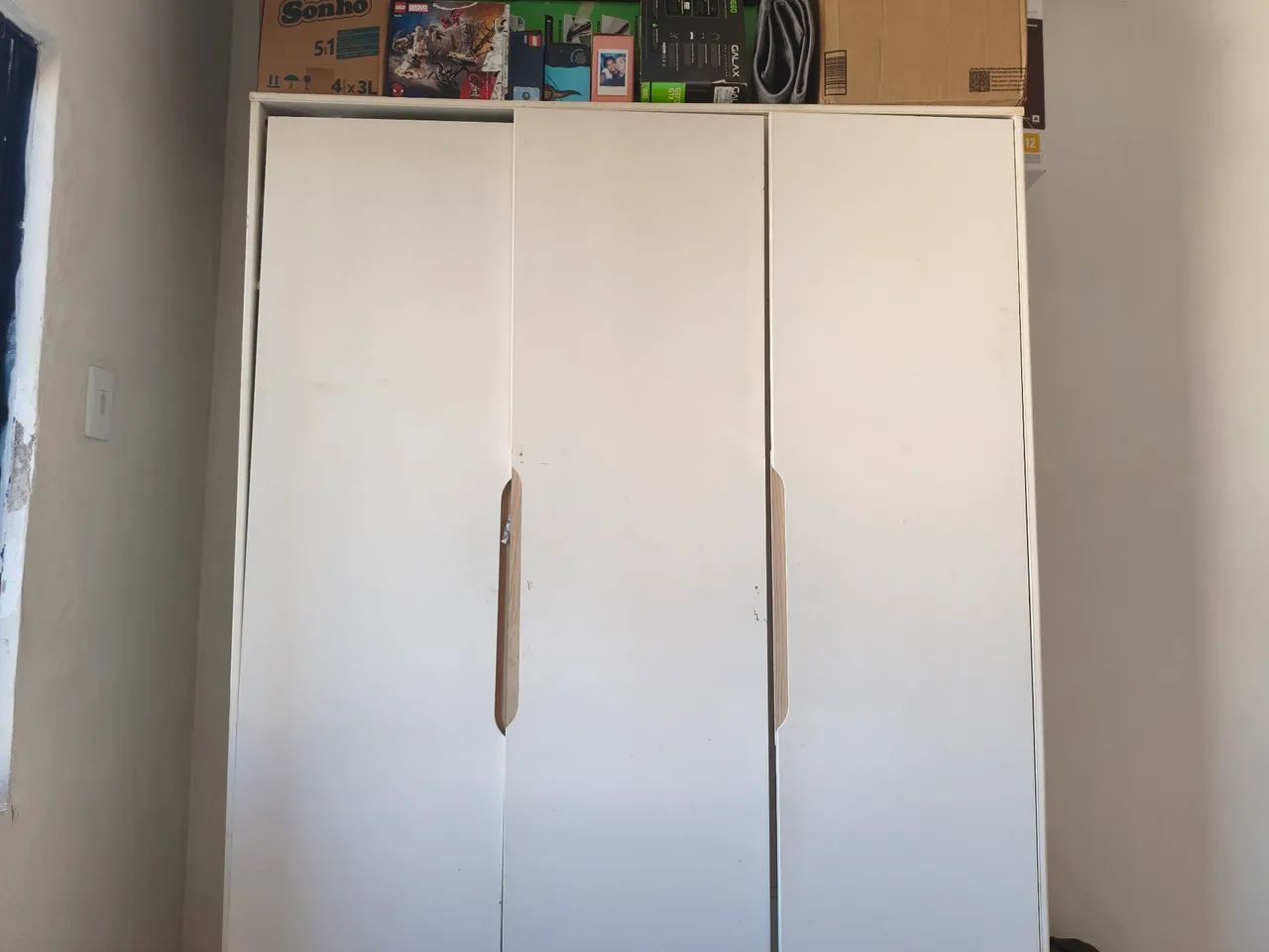 Guara roupa 3 portas