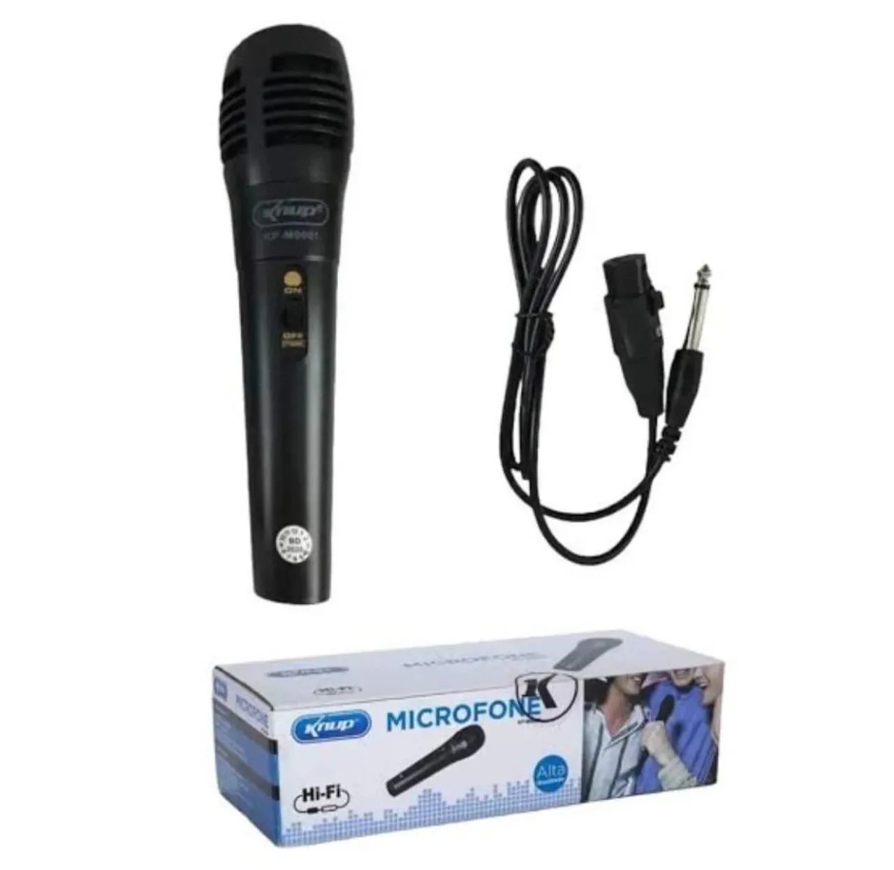 Microfone com fio