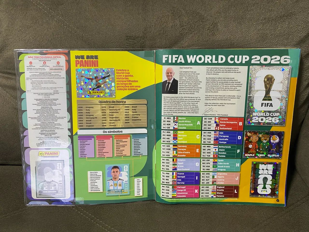 Álbum Copa 2026 - 100% completo e original + capa - Foto 3