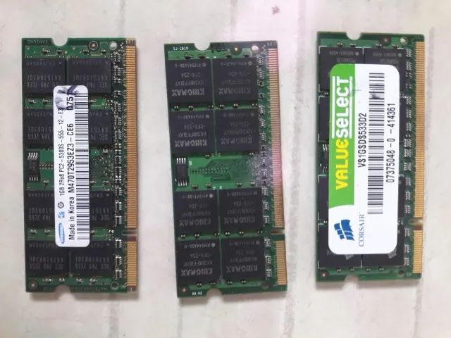 memoria kit2 para notebook ddr2