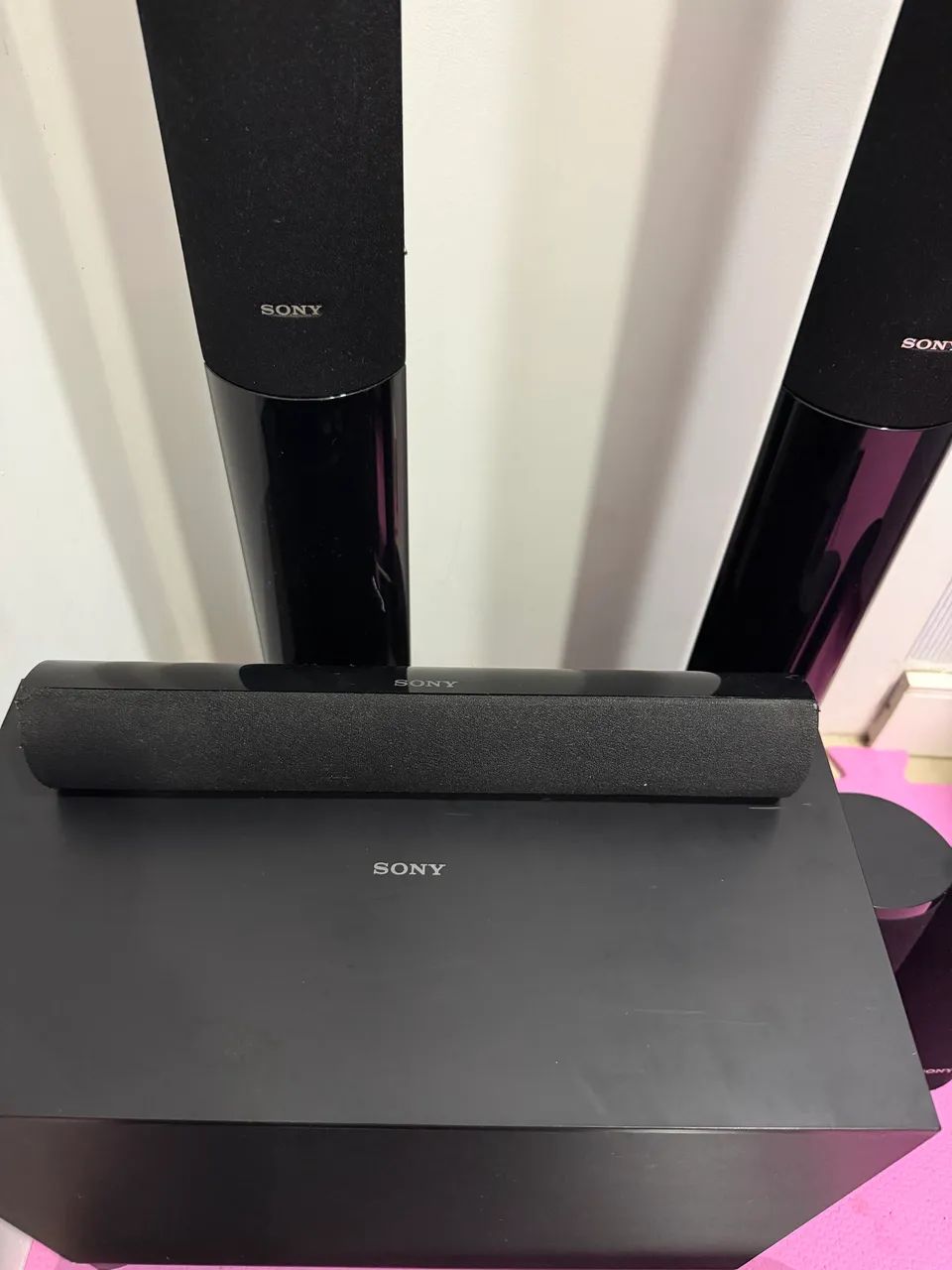 Home Theater Sony BDV-E880 - Completo e funcionando